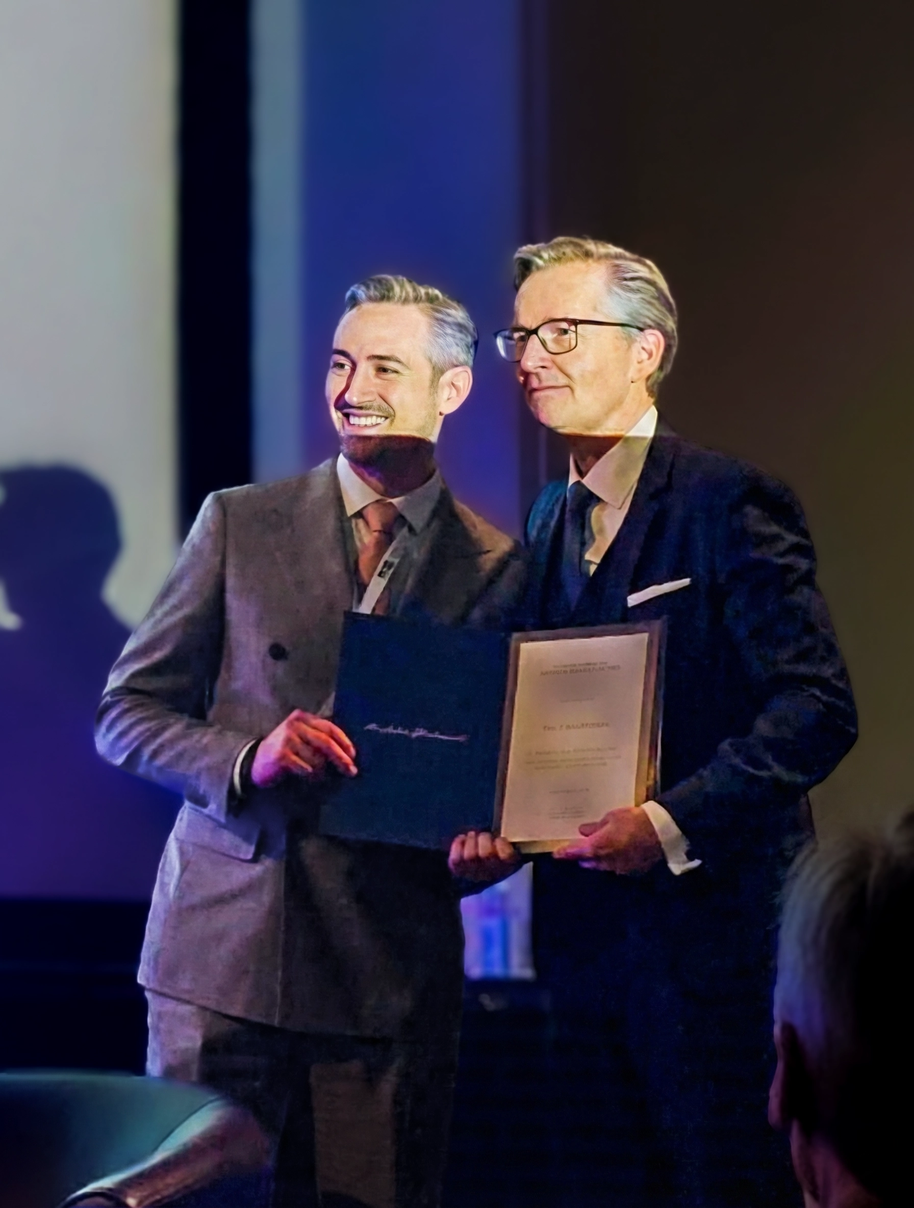 Priv. Doz. Dr. med. Dr. med. univ. Jascha Wendelstein Dieter Bumiller Preis